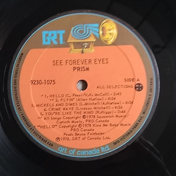 Prism - See Forever Eyes LP - Picture 3 of 4